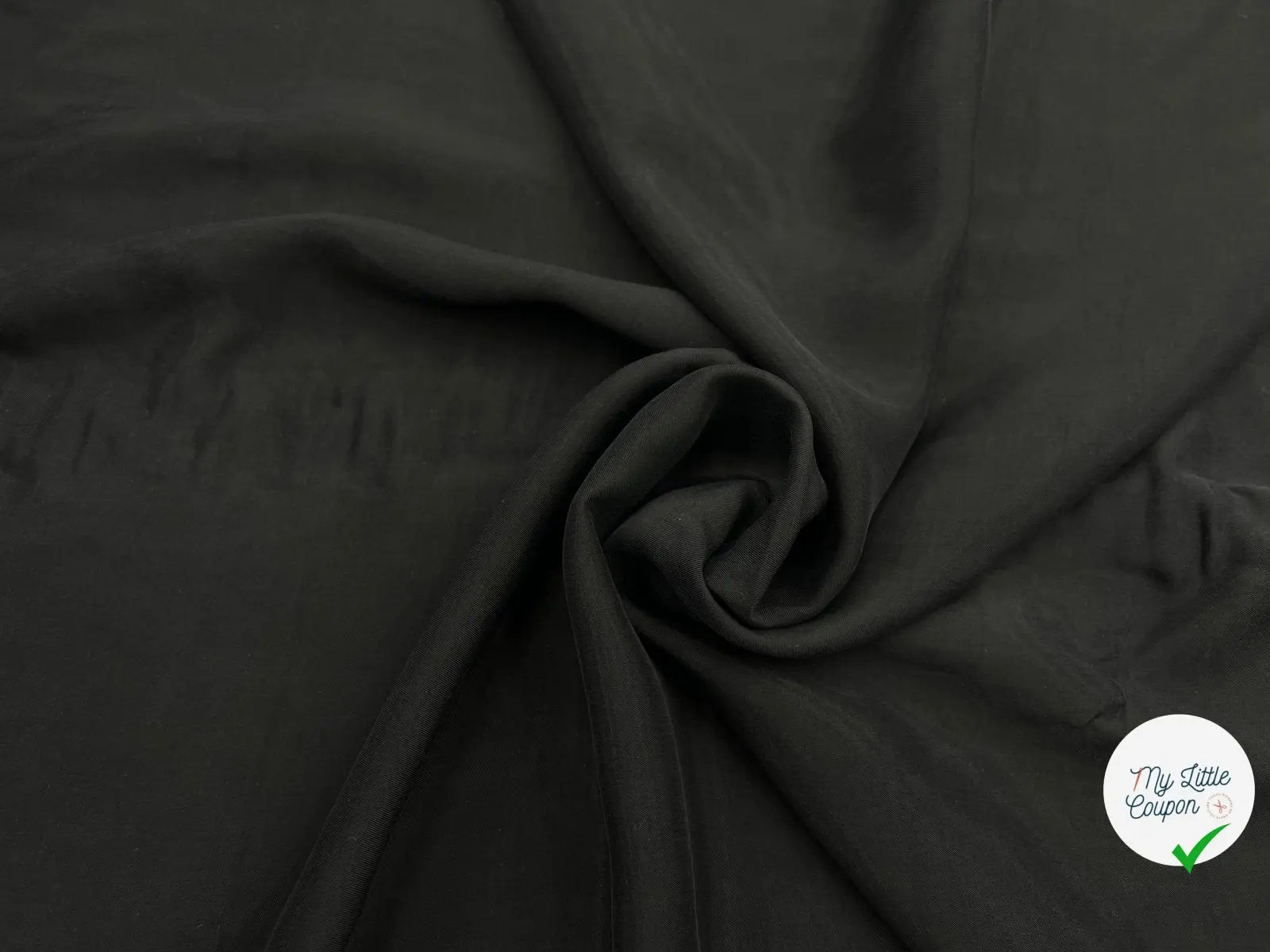 JAVANAISE UNI NOIRE - My Little Coupon - tissu - coudre