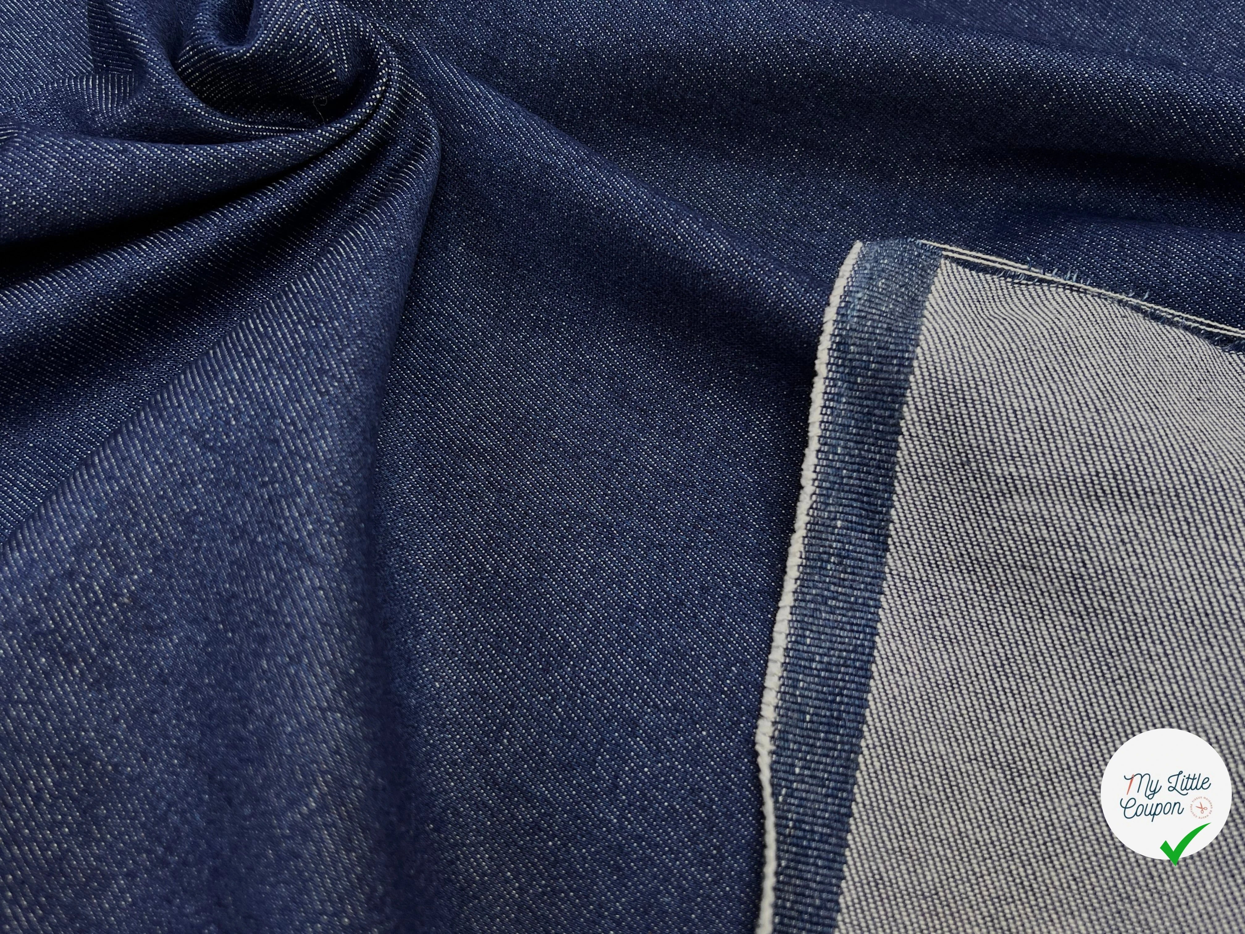 JEAN DENIM PRESTIGE SANMERO BLEU CLAIR 99% COTON - My Little Coupon