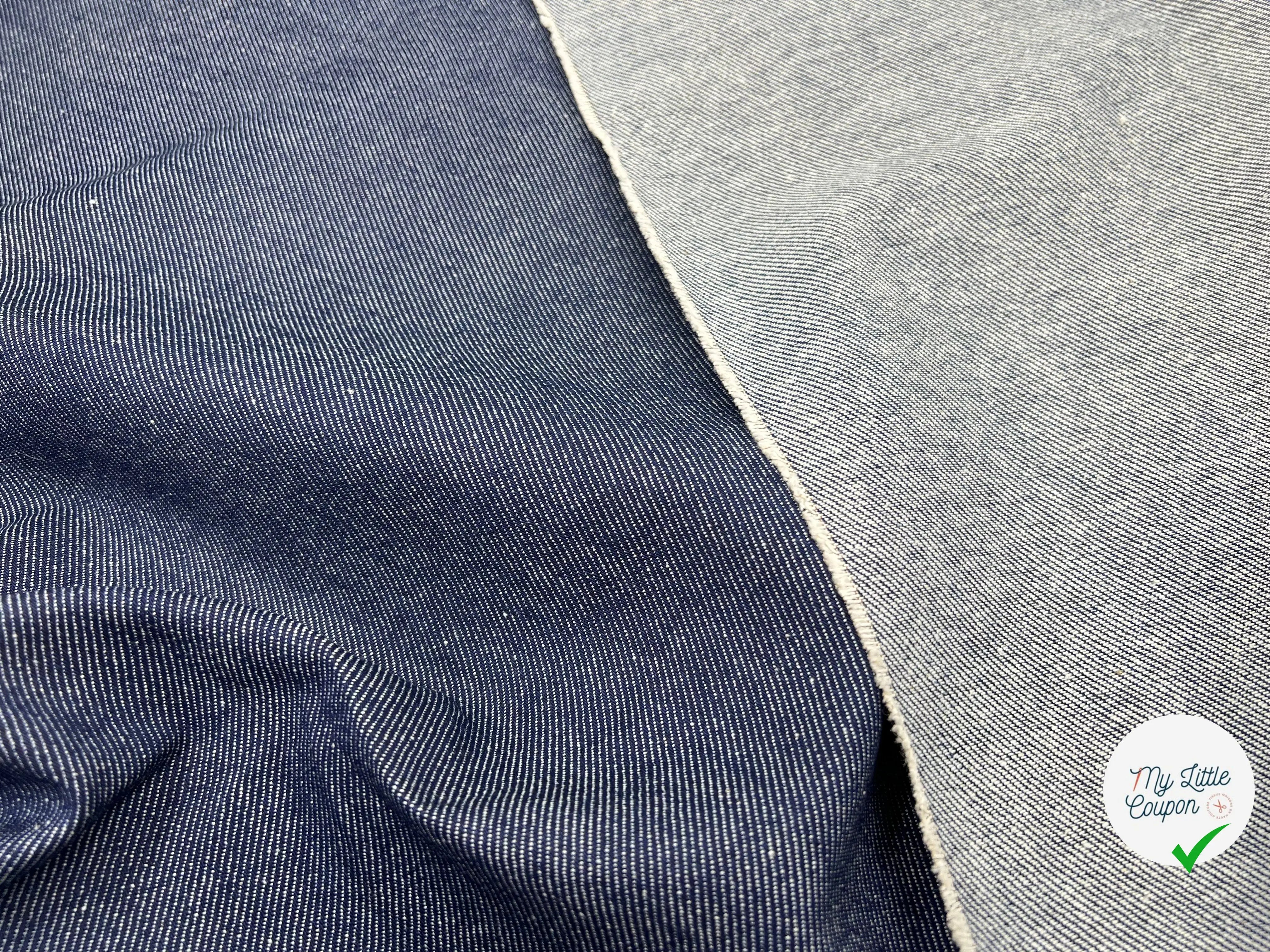 JEAN LÉGER INDIGO BLUE - My Little Coupon - tissu - coudre