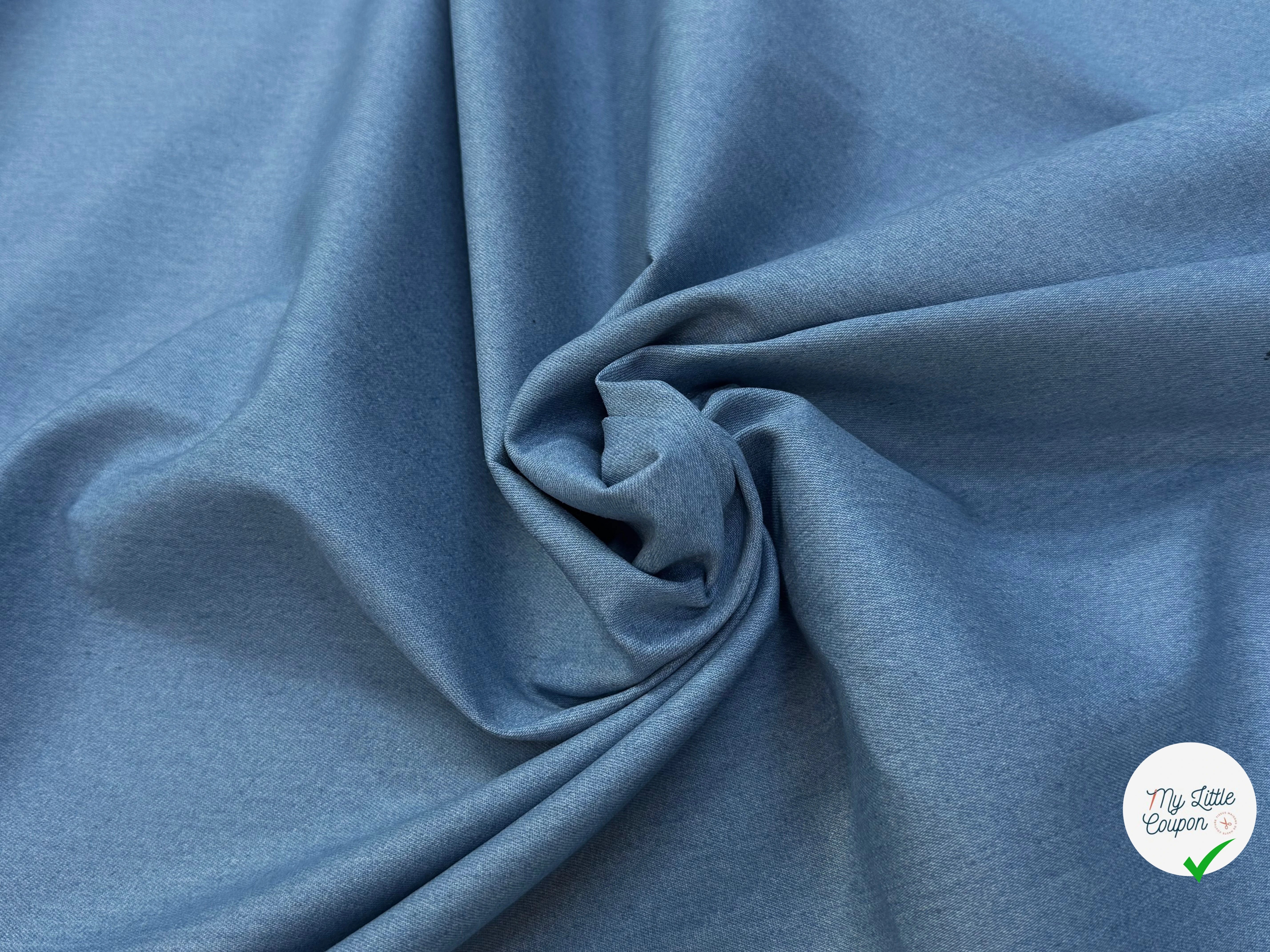 JEANS PRÉ-LAVÉ BLEU CLAIR 70% COTON (002) - My Little Coupon