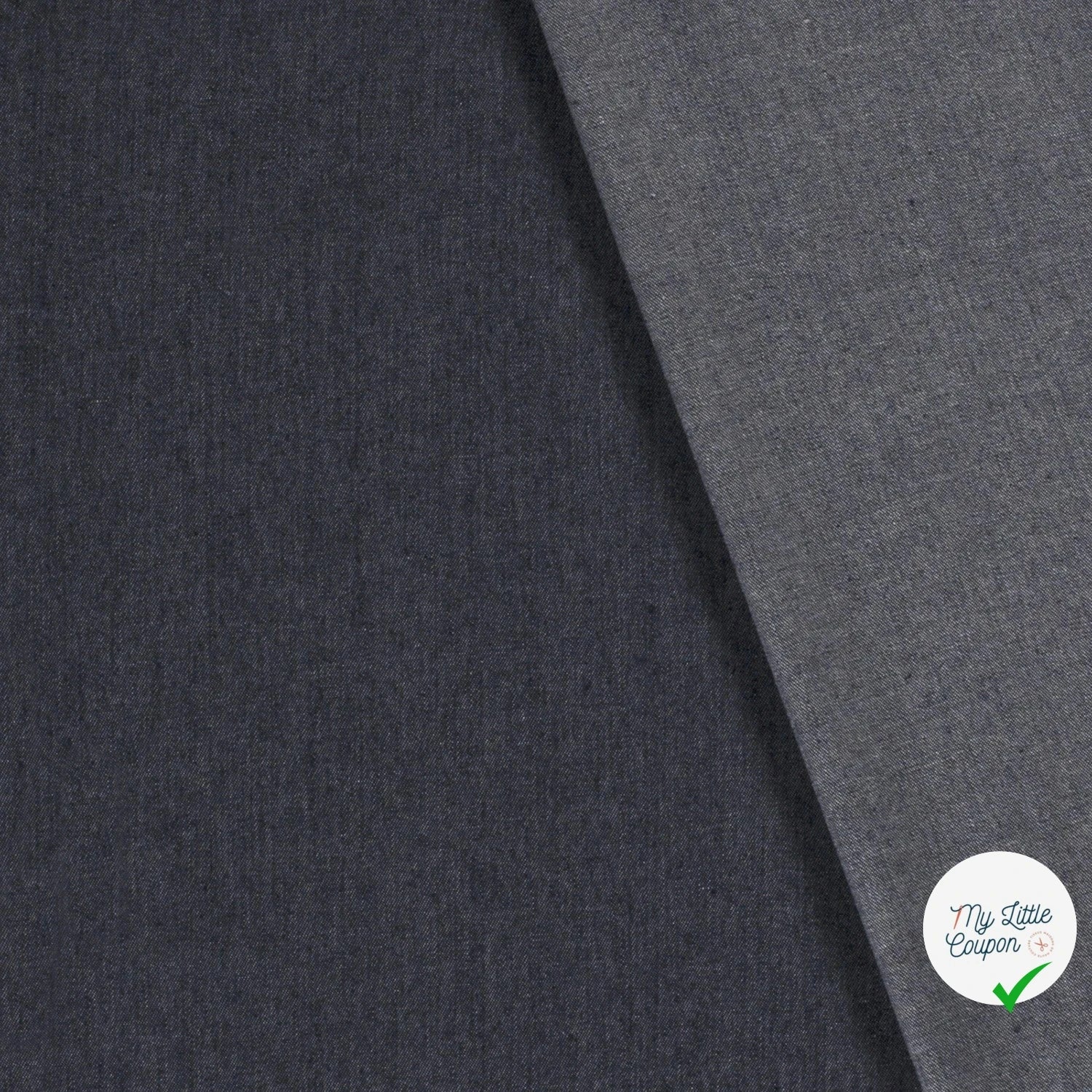 JEANS PRÉ-LAVÉ BLEU MARINE 100% COTON - My Little Coupon