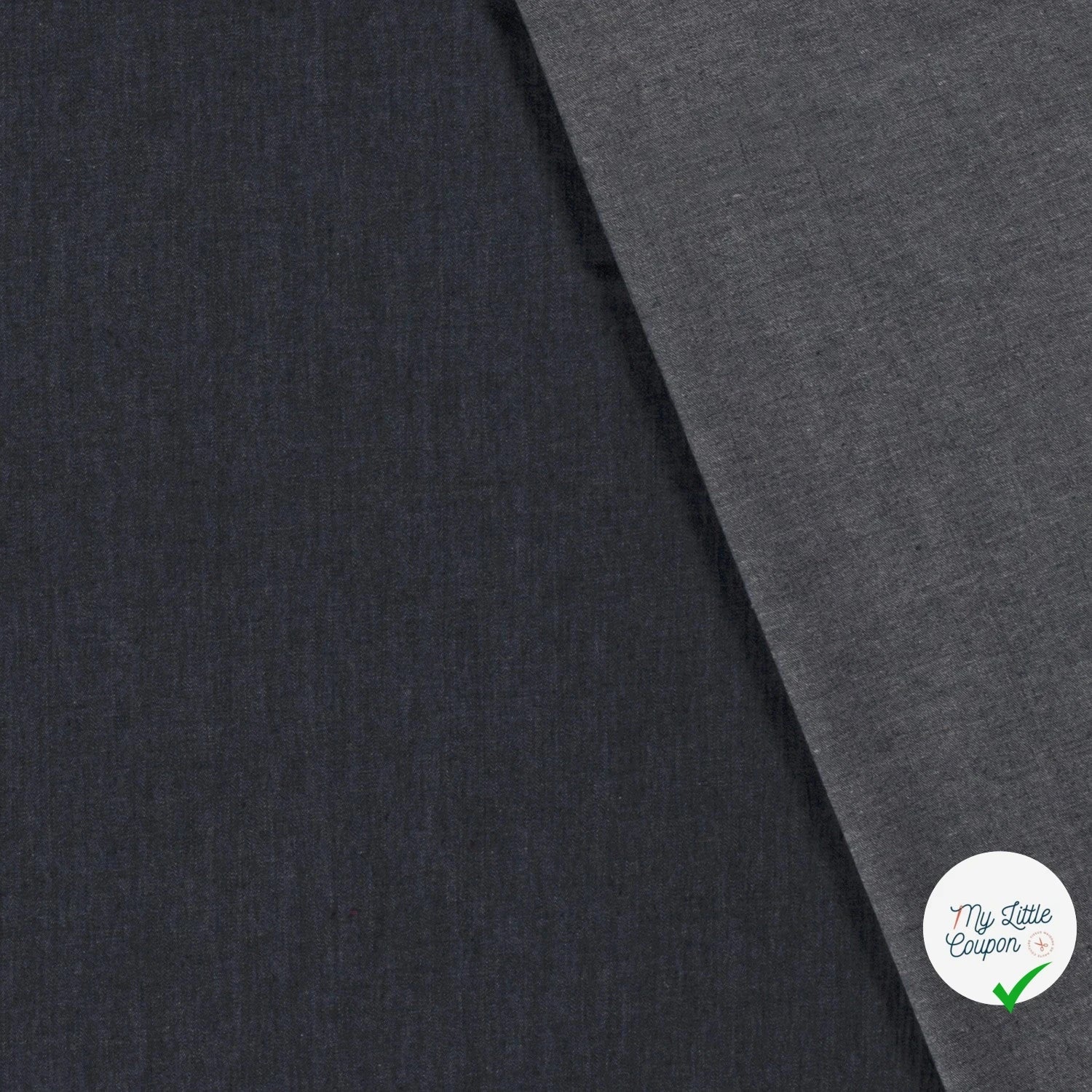 JEANS PRÉ-LAVÉ LÉGER BLEU MARINE 100% COTON - My Little Coupon