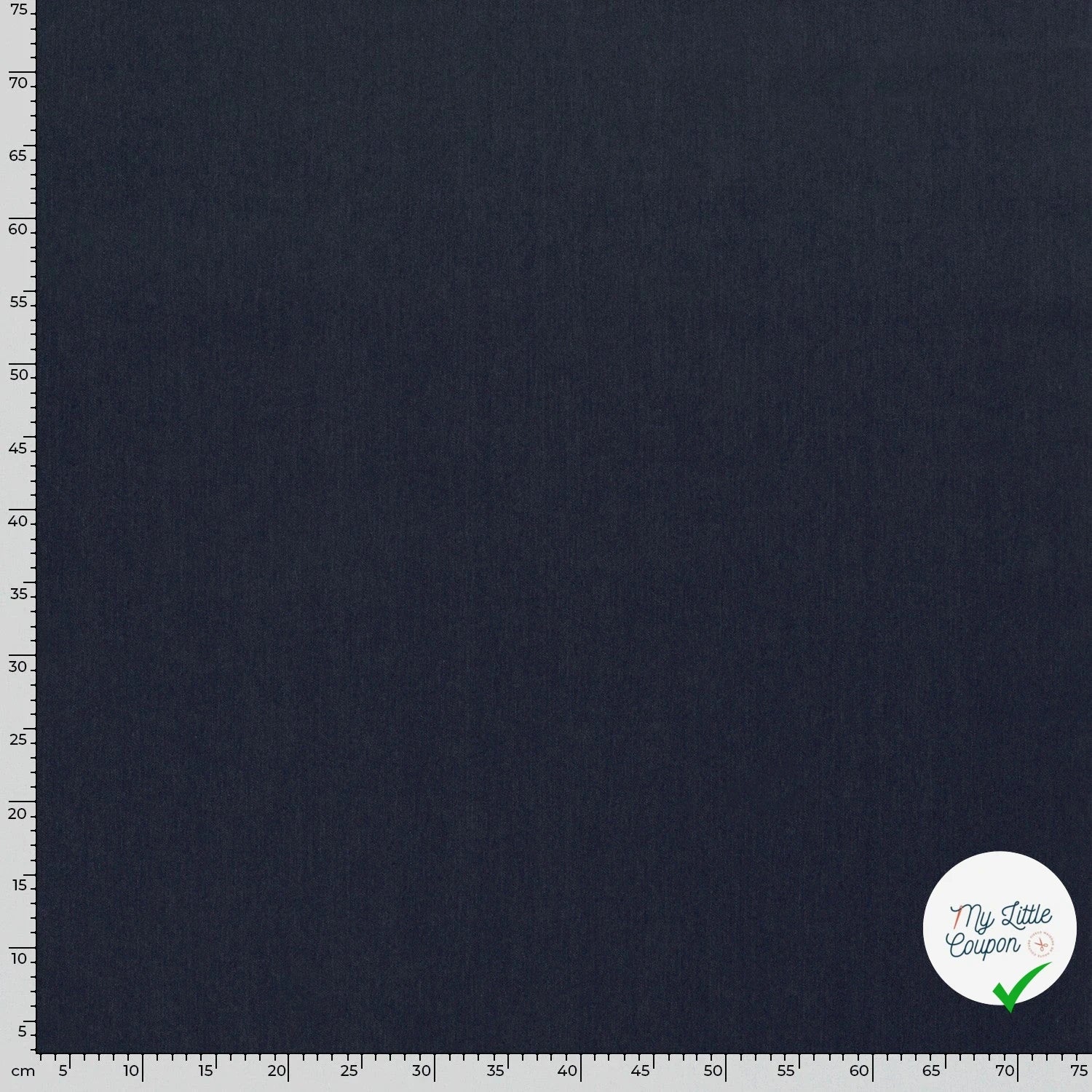 JEANS PRÉ-LAVÉ MOYEN BLEU MARINE 70% COTON (008) - My Little Coupon