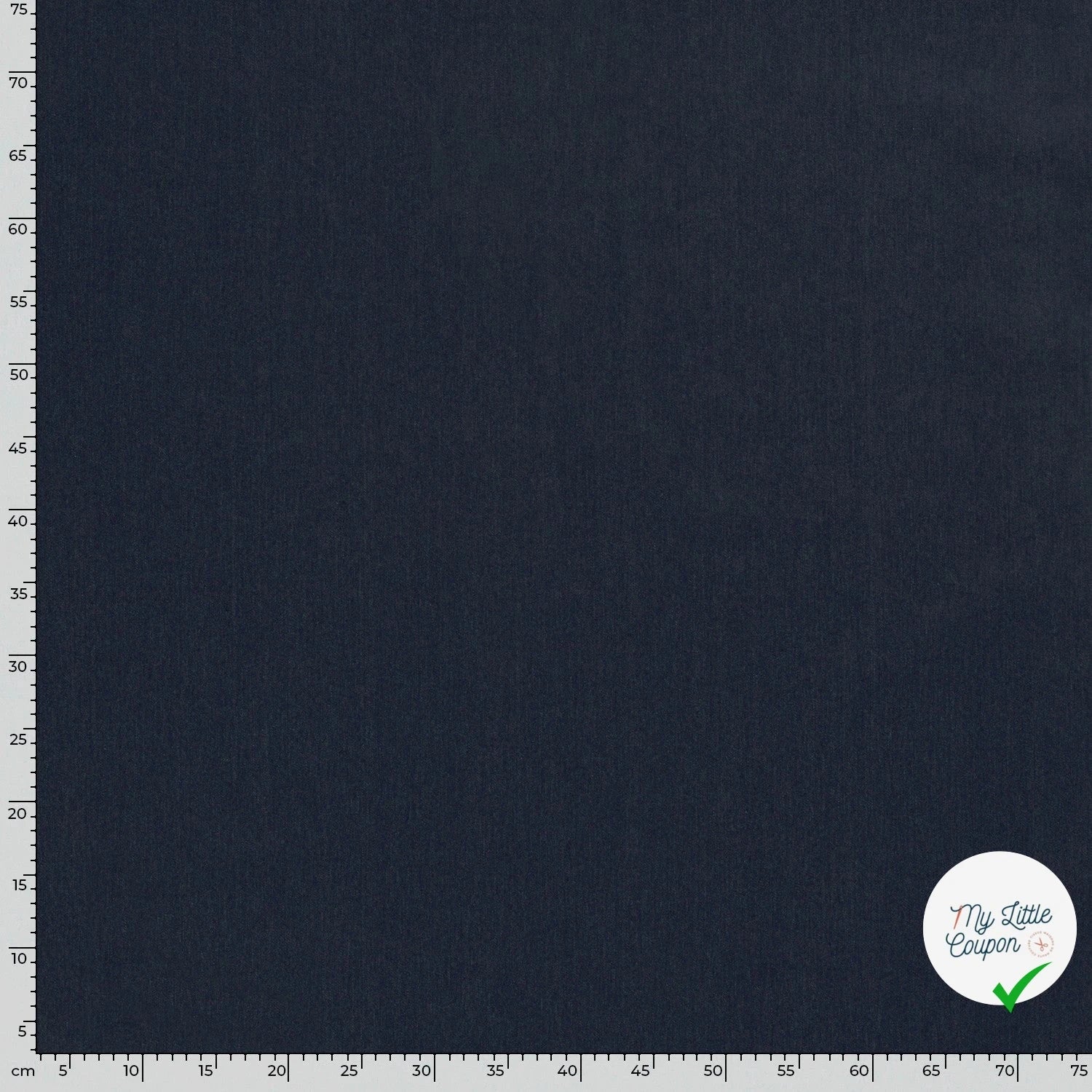 JEANS PRÉ-LAVÉ MOYEN BLEU MARINE 70% COTON (006) - My Little Coupon