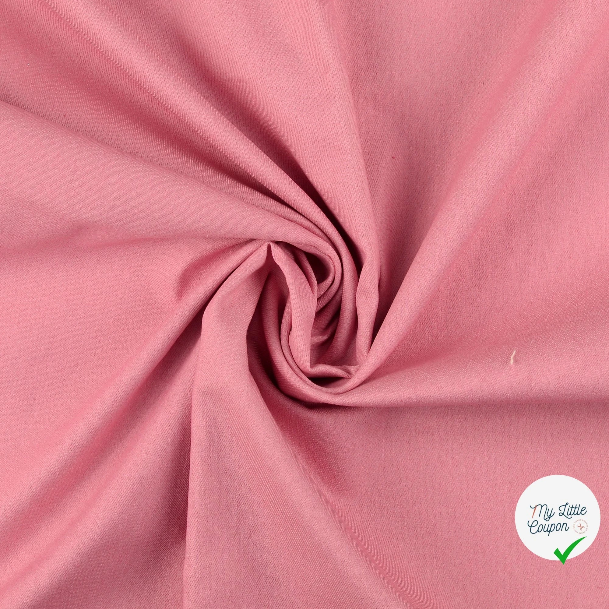 JEANS TISSU UNICOLORE VIEUX ROSE - My Little Coupon