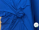 JEREY CREPÉ VISCOSE FROIDE 8% ELASTHANNE BLEU FRANCE - My Little Coupon