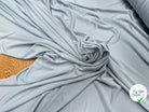 JERSEY ASPECT CRÊPE VISCOSE FROIDE 8% EA BLEU BÉBÉ - My Little Coupon
