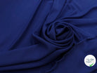 JERSEY ASPECT CRÊPE VISCOSE FROIDE 8% EA BLUE SAPHIR - My Little Coupon