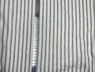 JERSEY BLANC CASSÉ RAYURES GAMBAIS TISSÉ MSO