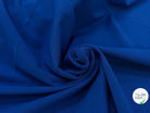 JERSEY COTON 2% ÉLASTHANNE TUBULAIRE 70CM CÔTE 1X1 BLUE ELECTRO - My Little Coupon
