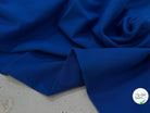JERSEY COTON 2% ÉLASTHANNE TUBULAIRE 70CM CÔTE 1X1 BLUE ELECTRO - My Little Coupon