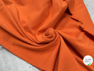 JERSEY COTON 2% ÉLASTHANNE TUBULAIRE 70CM CÔTE 1X1 CELOSIA ORANGE - My Little Coupon