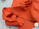 JERSEY COTON 2% ÉLASTHANNE TUBULAIRE 70CM CÔTE 1X1 CORAL ROSE - My Little Coupon
