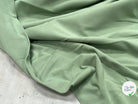 JERSEY COTON 2% ÉLASTHANNE TUBULAIRE 70CM CÔTE 1X1 DARK FAIR GREEN - My Little Coupon