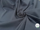 JERSEY COTON 2% ÉLASTHANNE TUBULAIRE 70CM CÔTE 1X1 EBONY - My Little Coupon