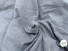 JERSEY COTON 2% ÉLASTHANNE TUBULAIRE 70CM CÔTE 1X1 GRIS CHINÉ CLAIR - My Little Coupon