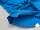 JERSEY COTON 2% ÉLASTHANNE TUBULAIRE 70CM CÔTE 1X1 IBIZA BLUE - My Little Coupon