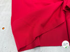 JERSEY COTON 2% ÉLASTHANNE TUBULAIRE 70CM CÔTE 1X1 ROUGE CAMUSET - My Little Coupon