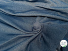 JERSEY COTON 2% ÉLASTHANNE TUBULAIRE 70CM CÔTE 1X1 VICTORY BLUE - My Little Coupon