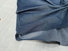 JERSEY COTON 2% ÉLASTHANNE TUBULAIRE 70CM CÔTE 1X1 VICTORY BLUE - My Little Coupon