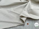 JERSEY COTON 2% ÉLASTHANNE TUBULAIRE 70CM CÔTE 1X1 WHITE ONYX - My Little Coupon