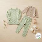 JERSEY COTON 5% ELASTHANNE MOTIFS ABEILLES FOND VERT - My Little Coupon