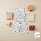 JERSEY COTON 5% ELASTHANNE MOTIFS COCCINELLES À RAYURES - My Little Coupon