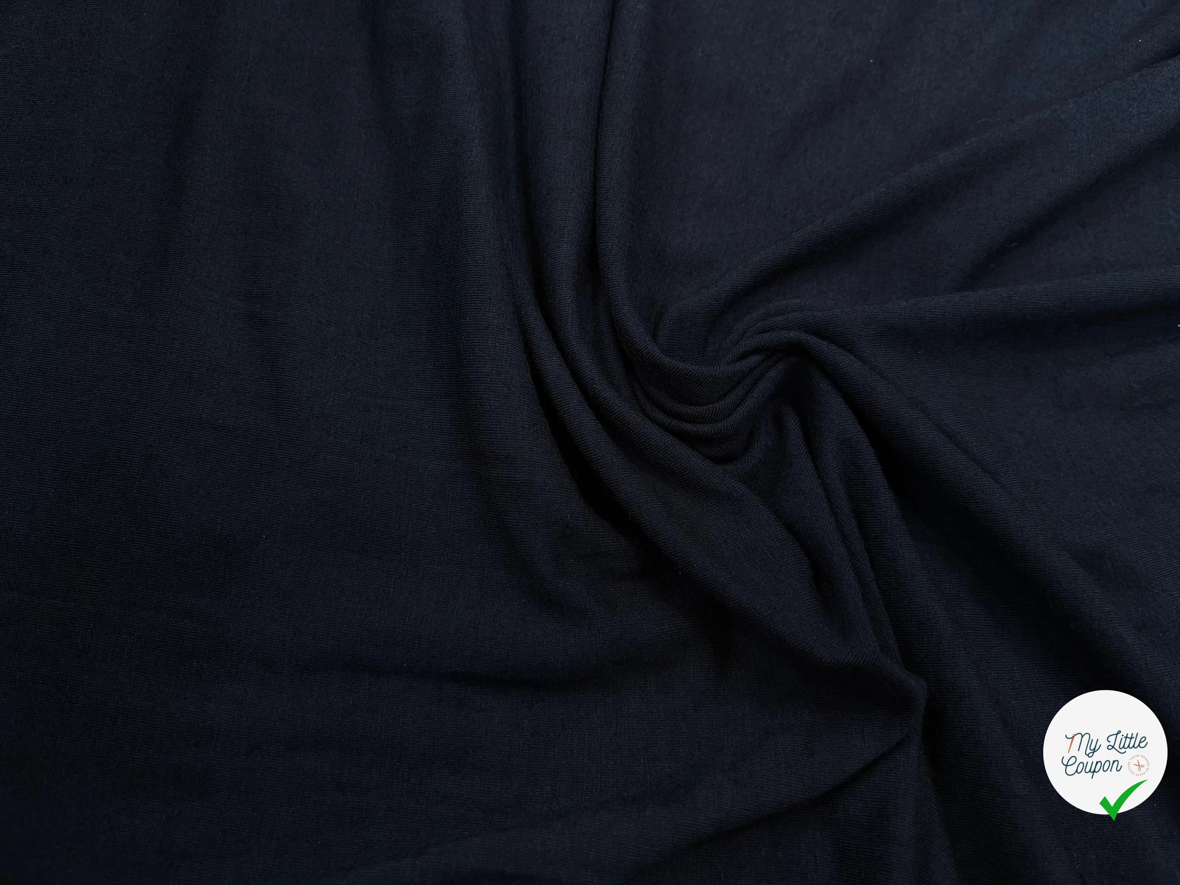 JERSEY COTON MARINE 130CM 97% COTON - My Little Coupon