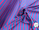 JERSEY COTON MARINIÈRE RIVIERA PIVOINE MADE IN FRANCE - My Little Coupon