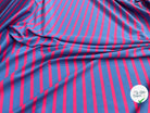 JERSEY COTON MARINIÈRE RIVIERA PIVOINE MADE IN FRANCE - My Little Coupon