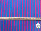 JERSEY COTON MARINIÈRE RIVIERA PIVOINE MADE IN FRANCE - My Little Coupon