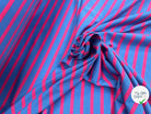 JERSEY COTON MARINIÈRE RIVIERA PIVOINE MADE IN FRANCE - My Little Coupon
