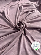 JERSEY COTON SOIE ROSE CHINÉ GRIS - My Little Coupon