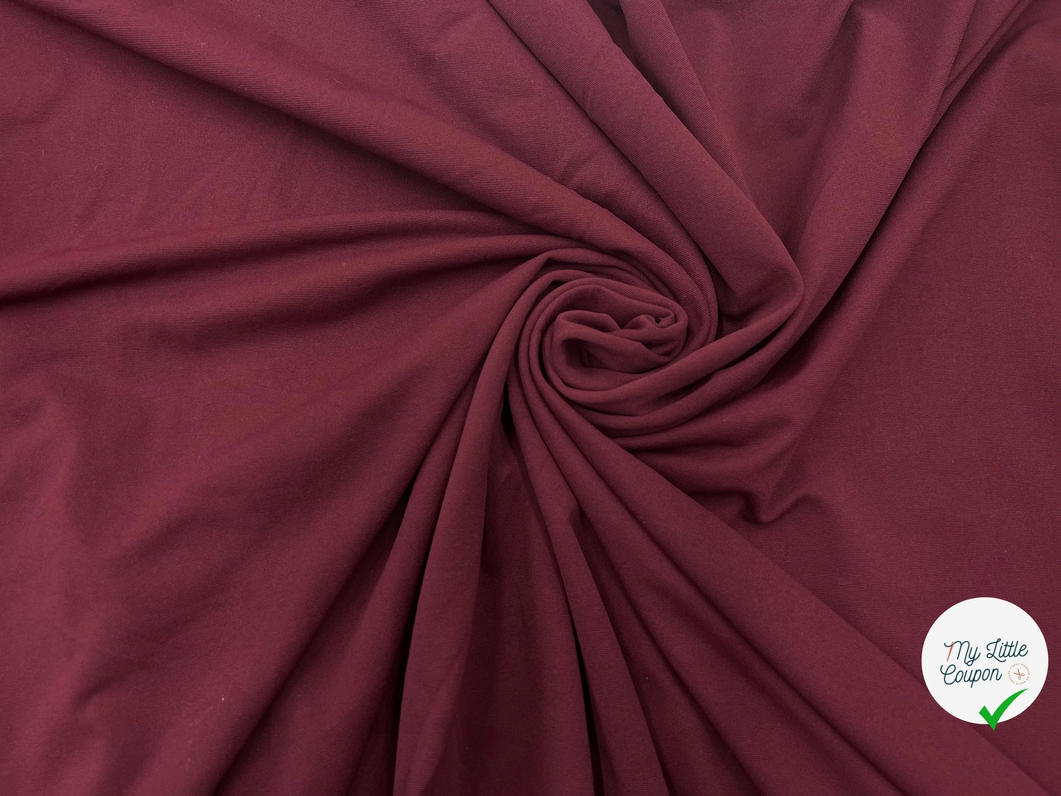 JERSEY COTON STRETCH GRAND CRU QUALITÉ SUPÉRIEURE - My Little Coupon - tissu - coudre