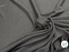 JERSEY COTON VISCOSE 55% COTON ULTRA STRETCH GRIS MARRON - My Little Coupon