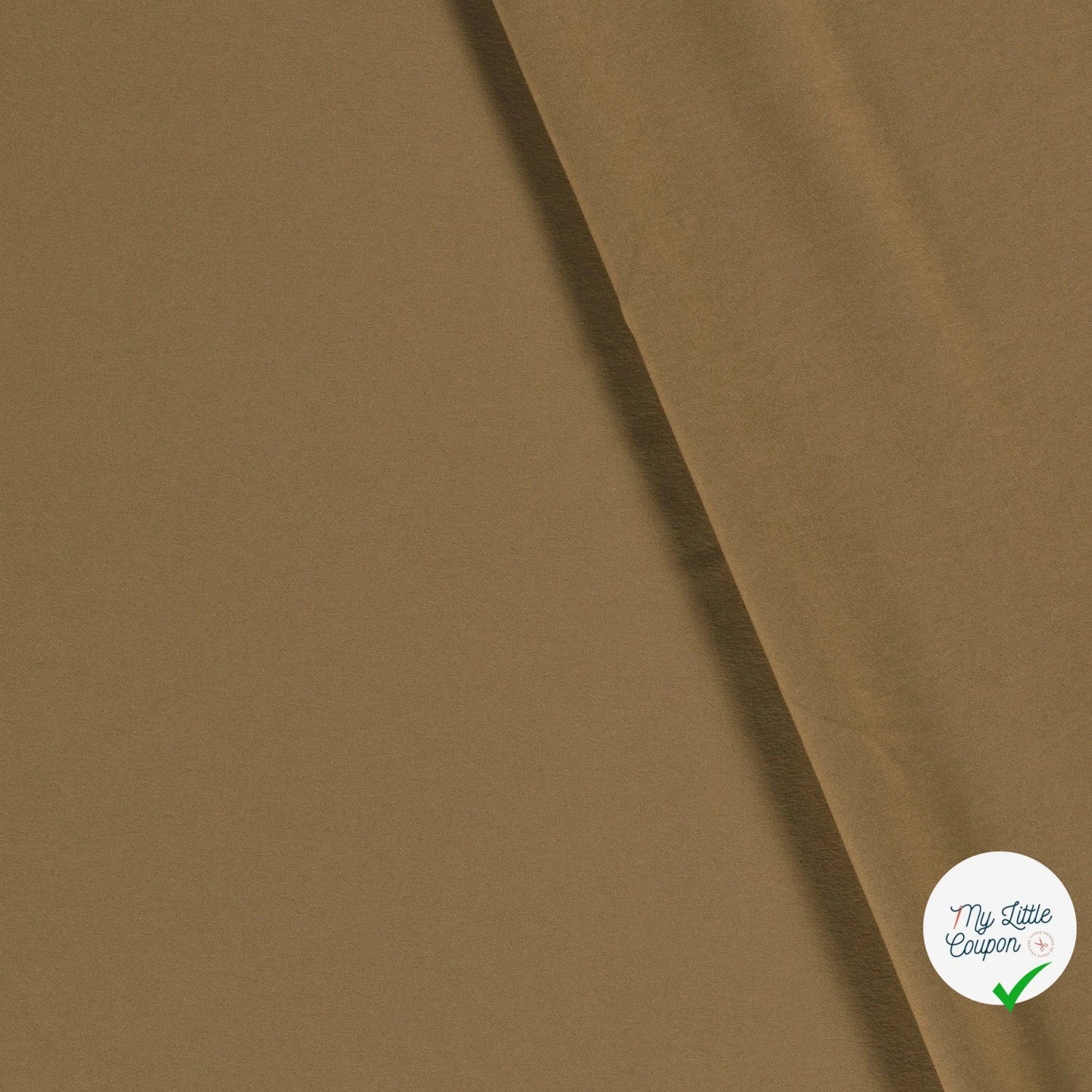 JERSEY DE COTON BELLE TENUE CAMEL - My Little Coupon