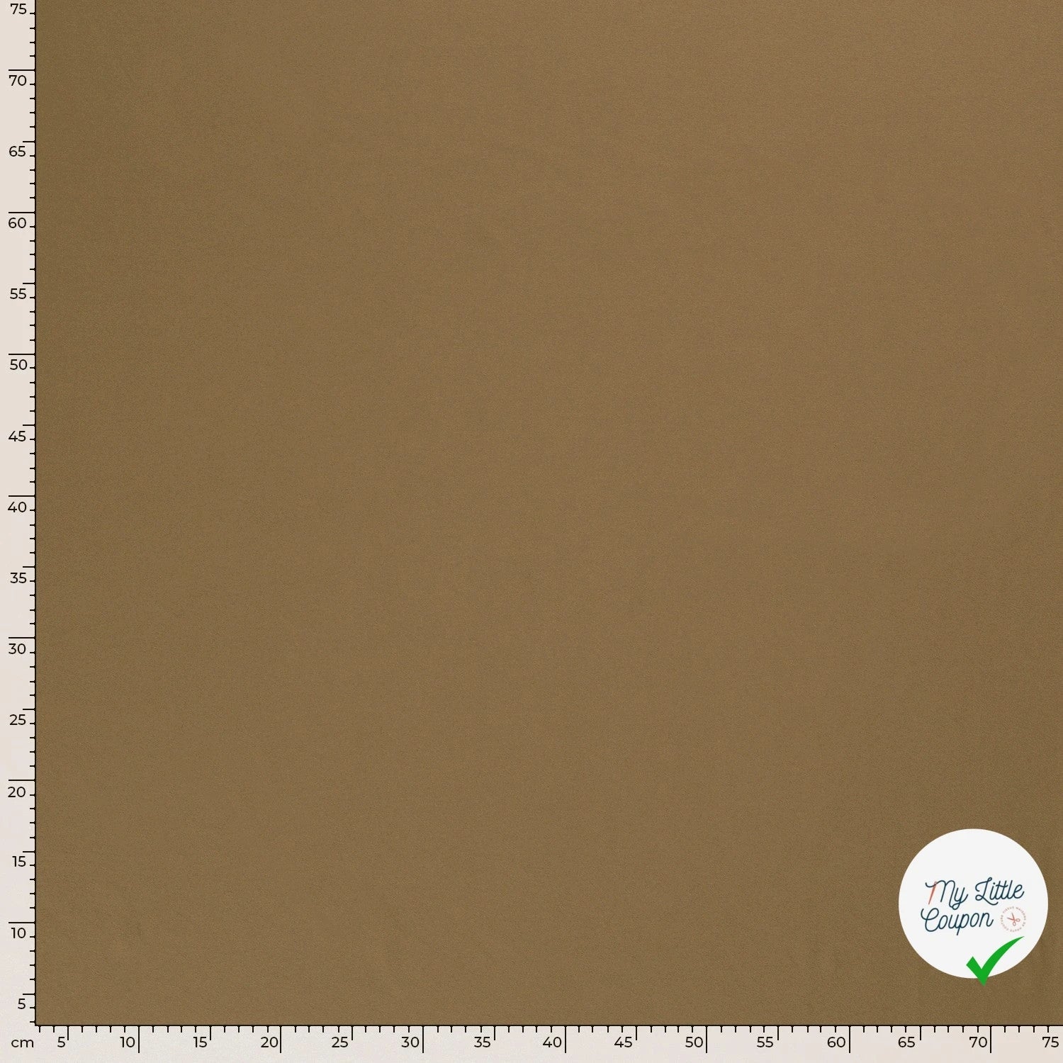 JERSEY DE COTON BELLE TENUE CAMEL - My Little Coupon