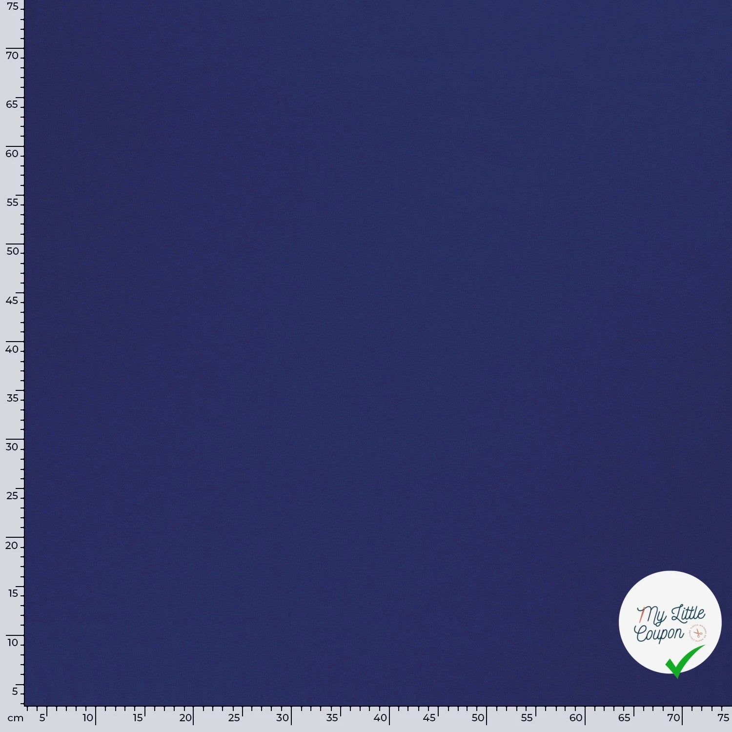 JERSEY DE COTON BELLE TENUE COBALT - My Little Coupon