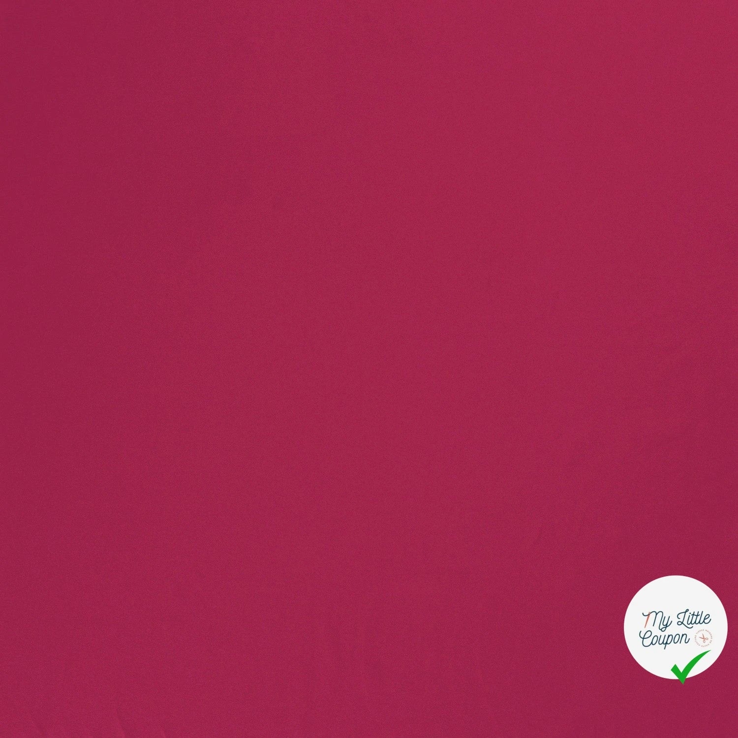 JERSEY DE COTON BELLE TENUE FRAMBOISE - My Little Coupon