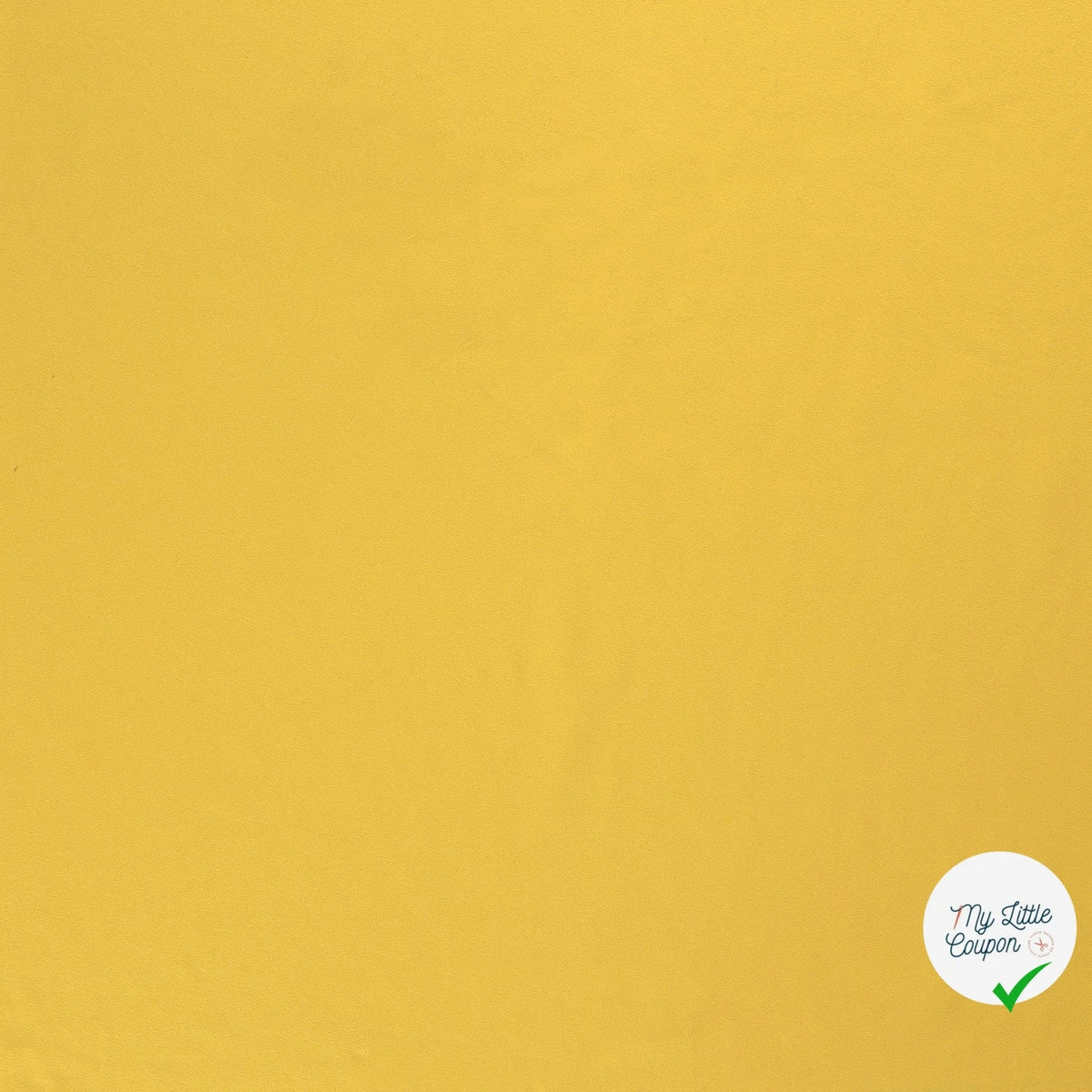 Jersey de coton belle tenue jaune