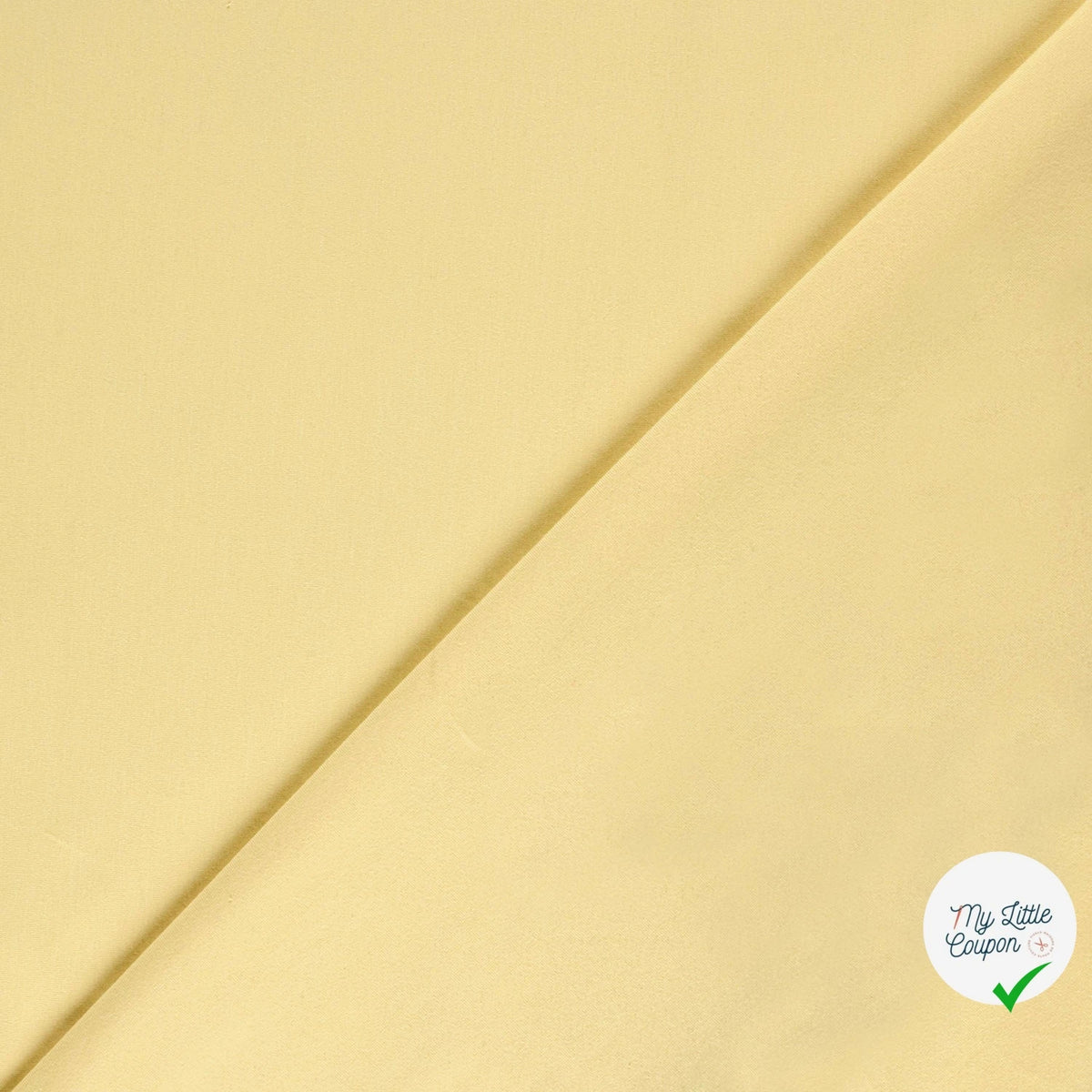 Jersey de coton belle tenue jaune