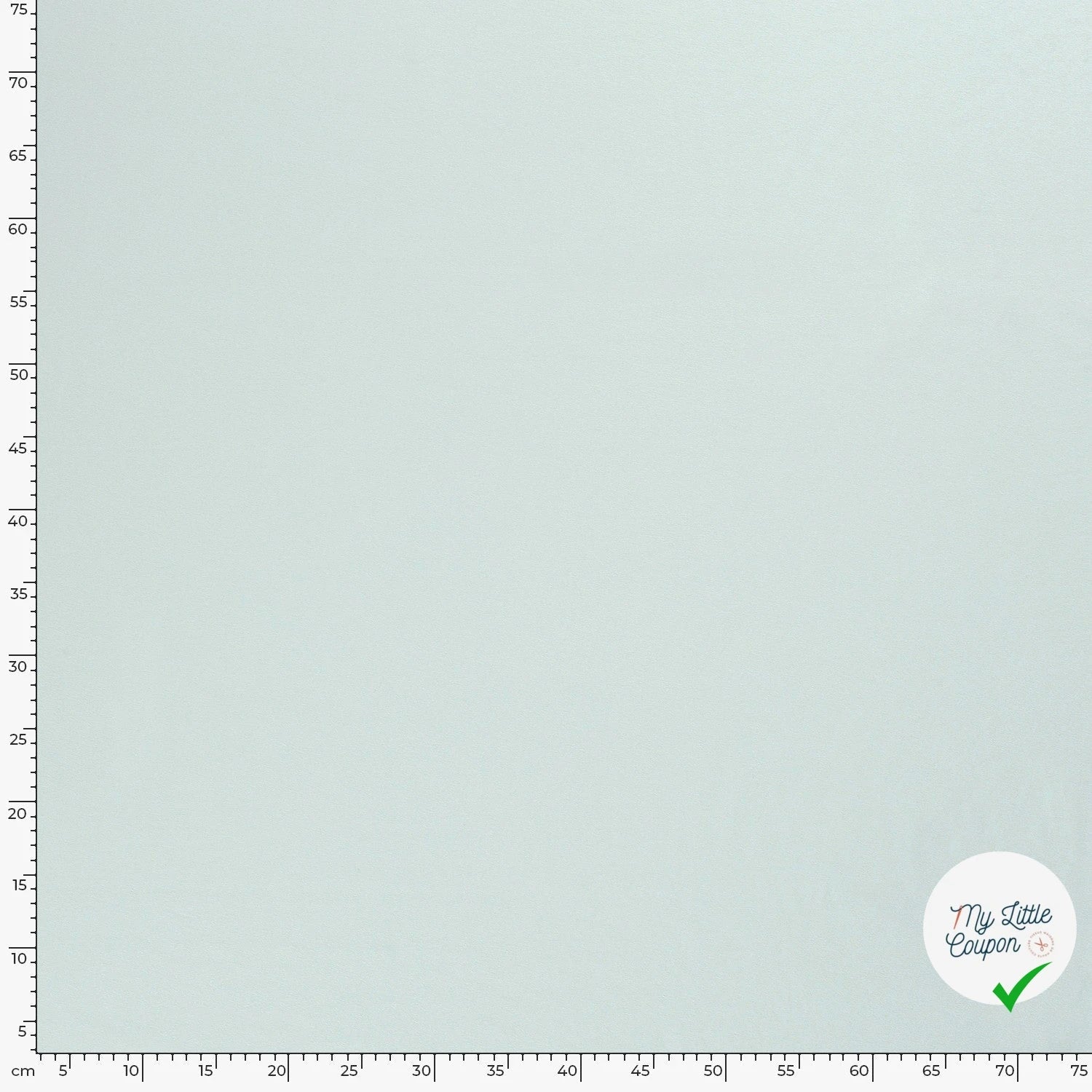 JERSEY DE COTON BELLE TENUE MENTHE GLACÉE - My Little Coupon