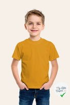 JERSEY DE COTON BELLE TENUE OCRE - My Little Coupon