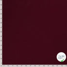 JERSEY DE COTON BELLE TENUE UNICOLORE BORDEAUX - My Little Coupon