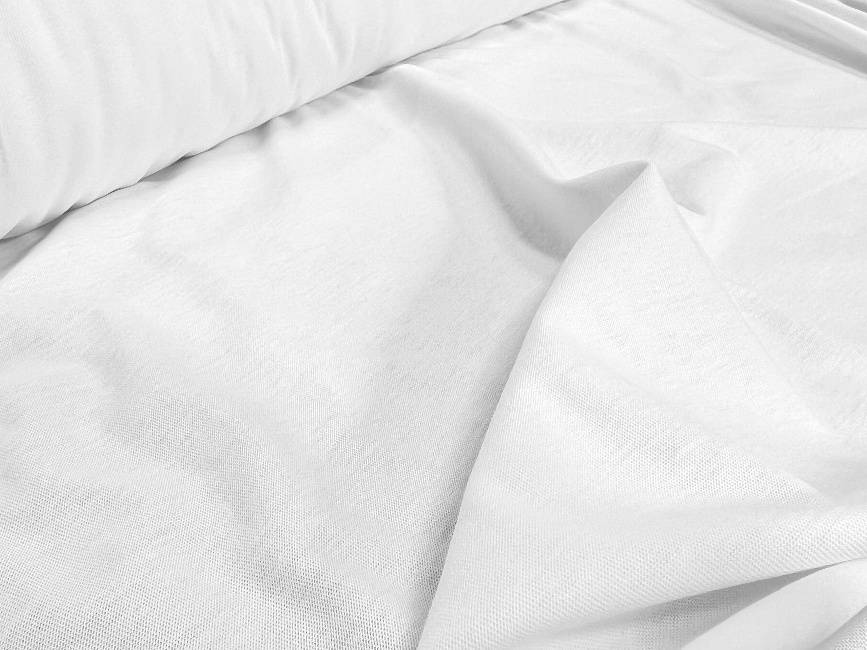 JERSEY DE COTON BLANC - My Little Coupon