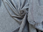 JERSEY DE COTON DOUX GRIS FONCÉ - My Little Coupon