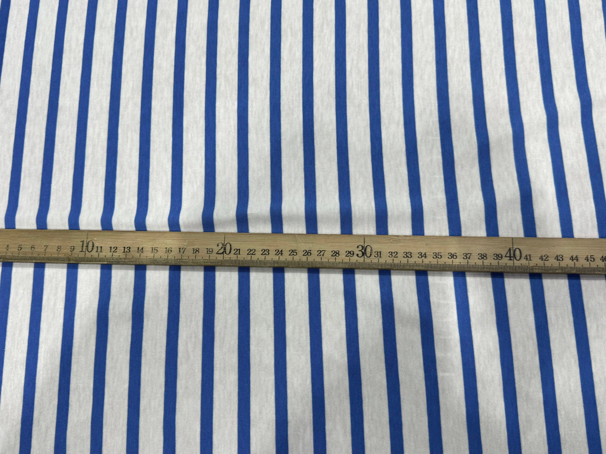 JERSEY DE COTON DOUX STRETCH NEIGE ET MER FABRICATION RÉGION DE TROYES 🇫🇷 - My Little Coupon