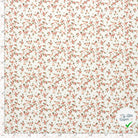 JERSEY DE COTON FLEURS BLANC CASSÉ - My Little Coupon