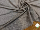 JERSEY DE COTON GRIS MARRON CLAIR - My Little Coupon