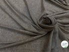 JERSEY DE COTON GRIS MARRON CLAIR - My Little Coupon
